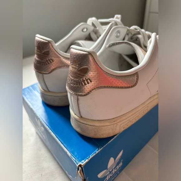 Rose Gold Adidas Stan Smiths - Picture 3 of 4